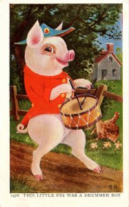  This Little Pig Was A Drummer Boy   Artist: H. H. (H. Herman) *Jimmy Pig S...