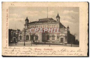 Germany Old Postcard Mainz Stadthalle