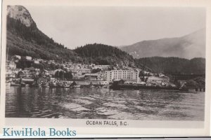 Postcard RPPC Ocean Falls BC Canada