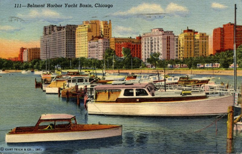 IL - Chicago. Belmont Harbor Yacht Basin