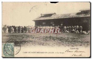 Camp of Saint Medard in Jalles Old Postcard Soup