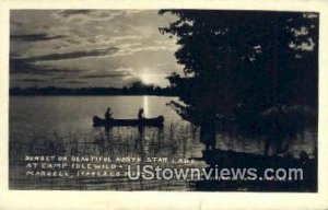 Real Photo - North Star Lakeat Camp Idlewood - Marcell, Minnesota MN  