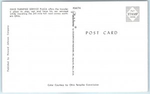 Postcard - Ohio Turnpike Service Plaza - Ohio 