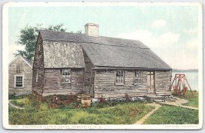 Vintage Postcard Boatswain Allan's House Newcastle NH Detroit Publishing