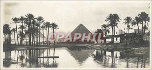 Postcard Ancient Egypt Landscape near the Pyramids