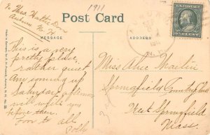 Auburn New Hampshire The Post Office Postcard Shop Vintage Postcard AA26614