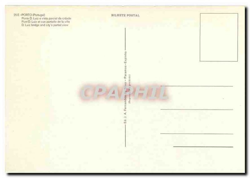 Modern Postcard Portugal