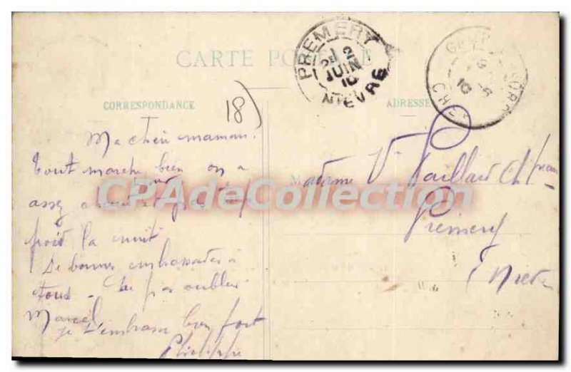 Old Postcard CAMP-D'AVOR