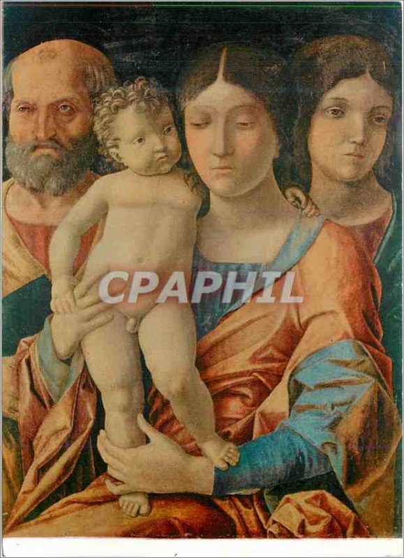 Modern Postcard Verona Museo di Castelvecchio Andrea Mantegna Holy Family and...