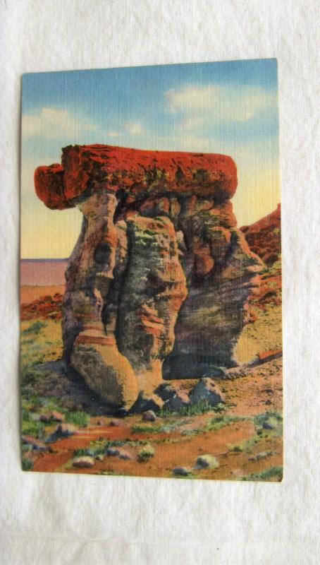 The Arm Chair Petrified Forest, Arizona Scenic Postcard