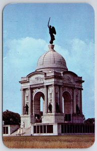 Pennsylvania State Memorial Gettysburg Pennsylvania Imposing Landmark Postcard