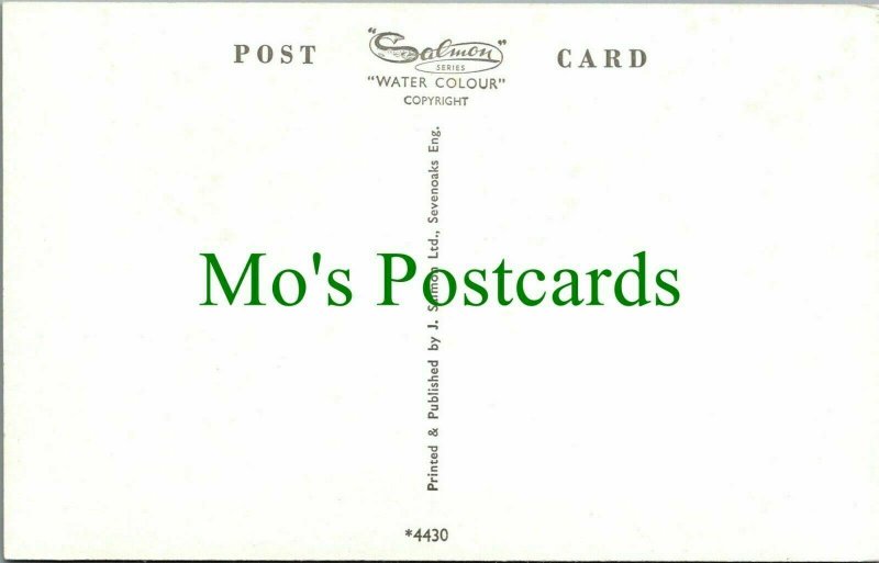 Warwickshire Postcard - Warwick Castle - The State Dining Room  RS25865