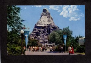 CA Disneyland Matterhorn Tomorrowland Amusement Park Anaheim California Postcard