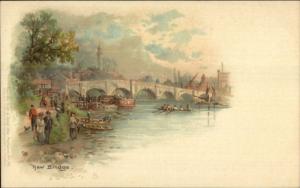 Putney Bridge UK EARLY TUCK #26 c1900 Postcard