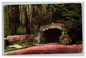 Vintage 1910 Postcard Stone Grotto John Ball Park Grand Rapids Michigan