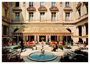 Postcard France Paris - Hotel Inter-Continental - The Garden Court