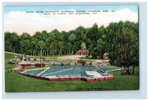 Vintage United States Waterways Experiment, Port Washington, Wis. Postcard F126E