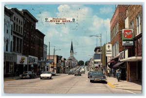 1993 Main Street Exterior Building Watertown Wisconsin Vintage Antique Postcard