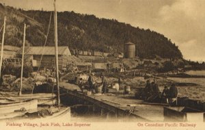 canada, JACK FISH, Ontario, Lake Superior (1910s) On Canadian Pacific Railway