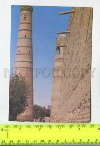 475216 USSR 1984 year Uzbekistan Khiva Juma Mosque Minaret postcard