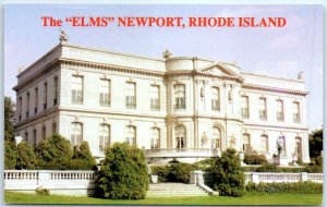 Postcard - The Elms - Newport, Rhode Island
