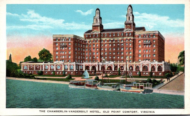 Virginia Old Point Comfort The Chamberlin-Vanderbilt Hotel