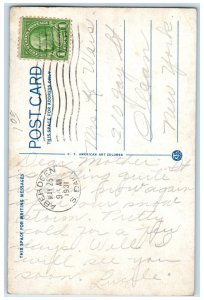 1931 Central High School Aberdeen South Dakota SD Vintage Posted Postcard