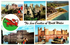 The Five Castles of North Wales