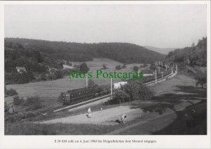 German Railway Postcard-Deutscher Zug,Lokomotive,Eisenbahn (Modern repro)RR19689