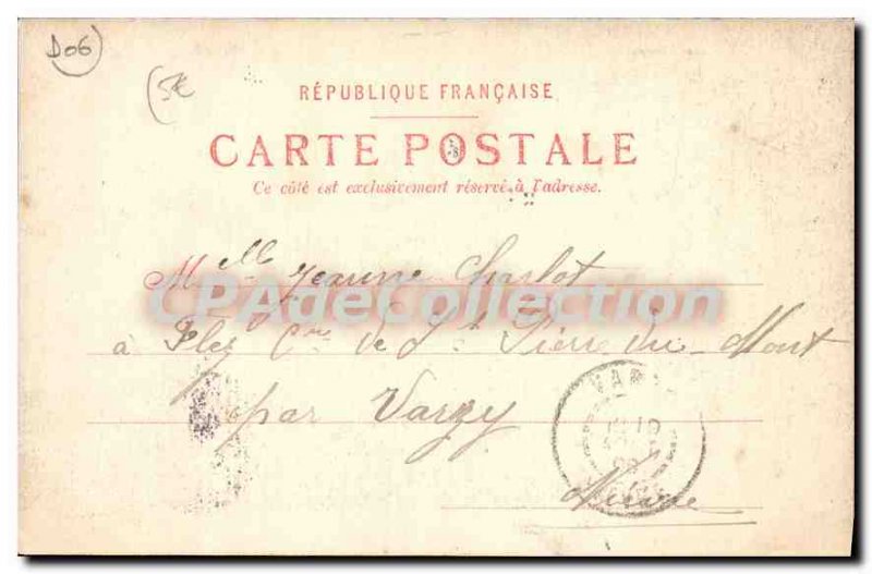 Postcard Old Nice La Reserve