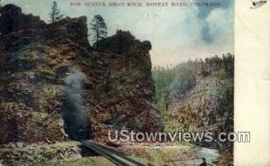 Sphinx Head Rock - Moffat Road, Colorado CO