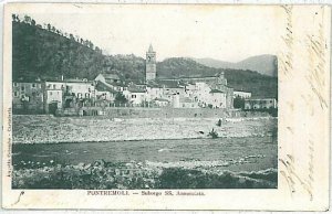 VINTAGE POSTCARD - CARRARA MASS: PONTREMOLI-