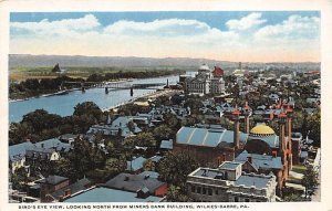 North from Miners Bank Building Wilkes-Barre, Pennsylvania PA  