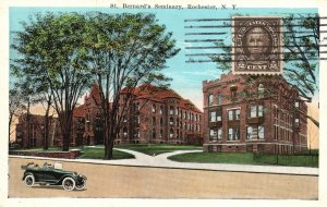 Vintage Postcard St. Bernards Seminary Building Landmark Rochester New York NY