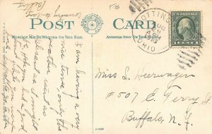 LP31   Cleveland Ohio Rockefeller Boulevard  Postcard 