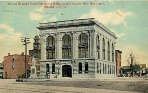 NJ, Elizabeth, New Jersey, Mutual Savings Building