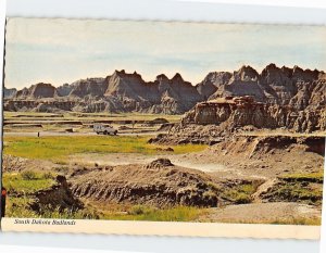 Postcard South Dakota Badlands South Dakota USA