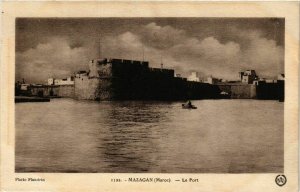 CPA AK MAZAGAN Le Port MAROC (825319)