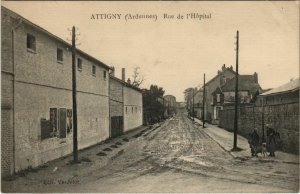 CPA ATTIGNY - Rue de l'Hopital (135145)