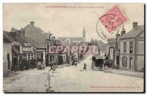 Postcard Old Sainte Gauburge Street