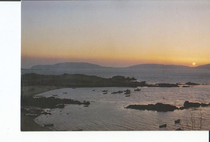 Postal-Postcard 17425: FINISTERRE - Puesta de Sol en la Costa de Finisterre