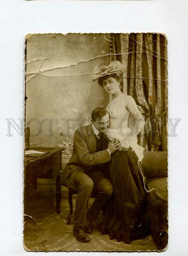 635px x 865px - 3150320 Semi-Nude Woman Lady & Gentleman Vintage REAL PHOTO | Topics -  Risque - Women - Other, Postcard / HipPostcard