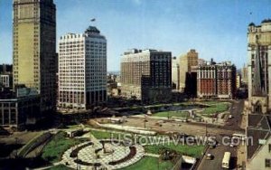 Grand Circus Park in Detroit, Michigan