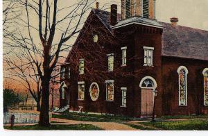 Mercer PA 1910 1st First Presbyterian Church Mercer County RARE Hamm DB Postcard