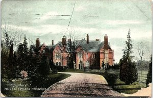 1909 ENGLAND HIGHBURY MR. CHAMBERLAIN'S RESIDENCE STRATFORD MANN POSTCARD 42-374