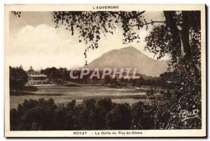 Old Postcard Gulf Of Royat Puy de Dome