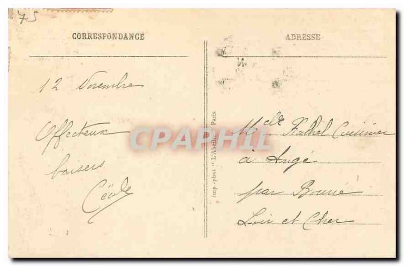 Old Postcard Paris La Madeleine