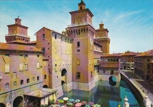 Italy Ferrara Il Castello e Corso Martiri della Liberta