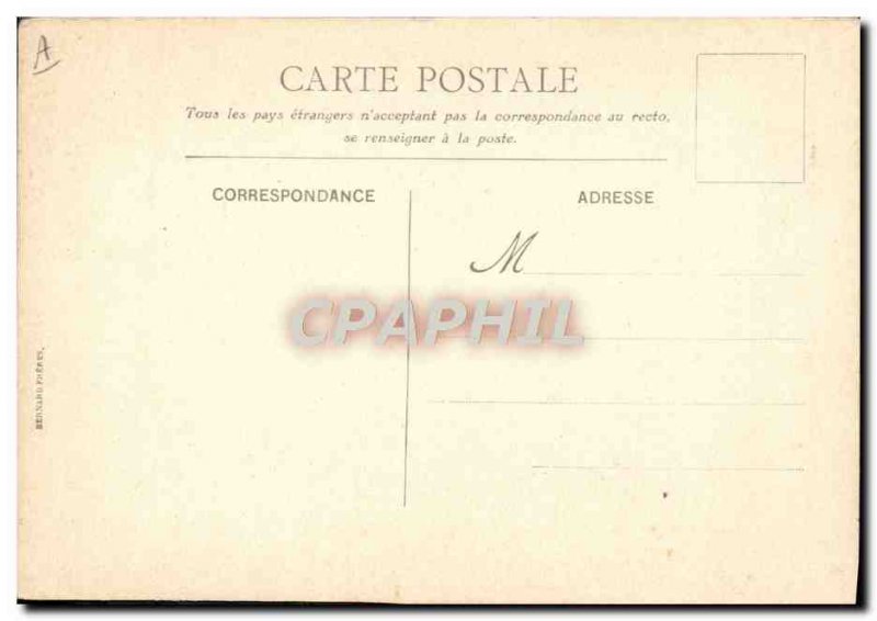 Postcard Old Boat couriers Maritimes Chateau d & # 39Usse
