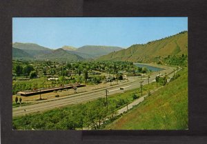 WA Cashmere Washington State Postcard Cascade Mountains nr Wenatchee